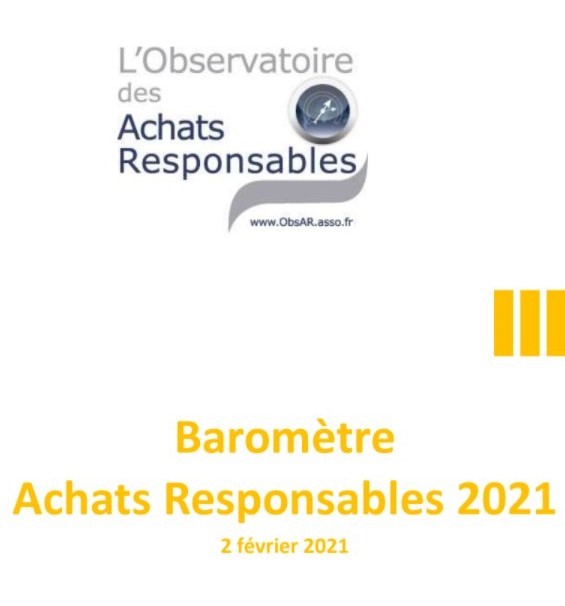 RETOUR SUR LE 12ÈME BAROMÈTRE DES ACHATS RESPONSABLES DE L’OBSAR