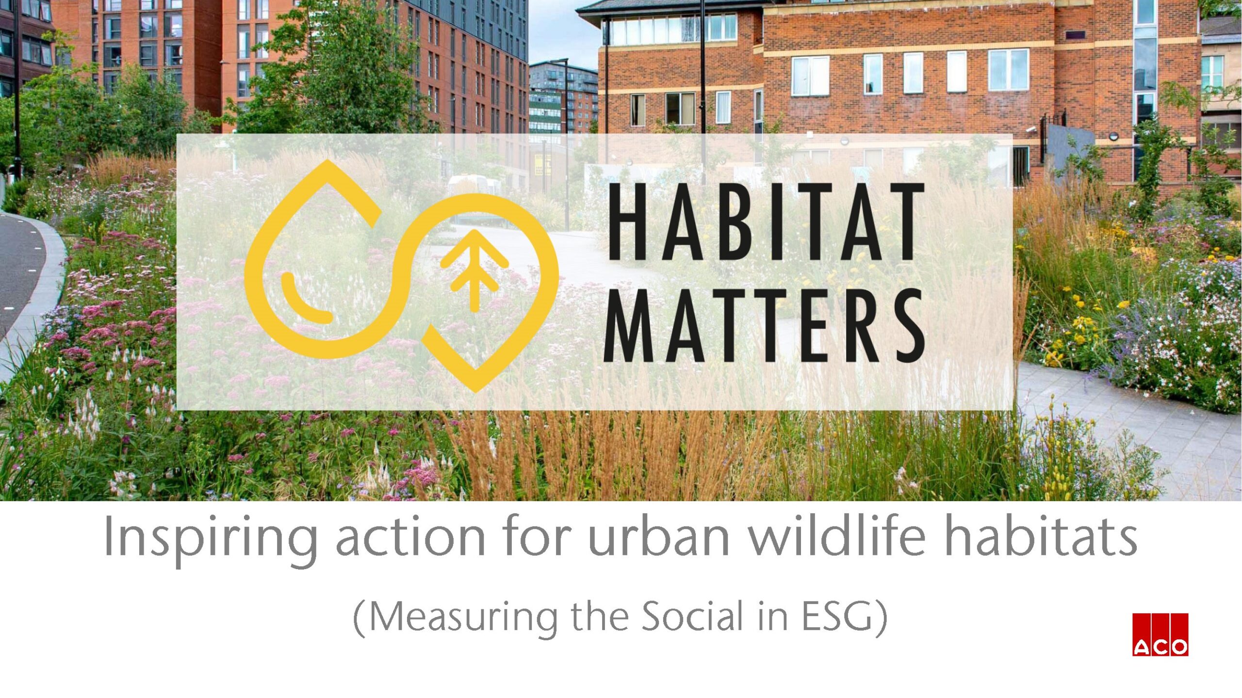 Habitat Matters « Guest speaker, Adam Cane from ACO talks to Shaun McCarthy OBE.