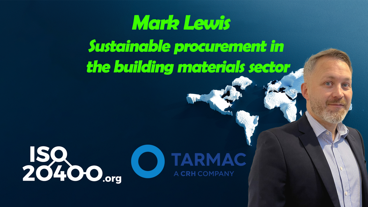 Episode 29 – Sustainable procurement in the building materials sector with Mark Lewis