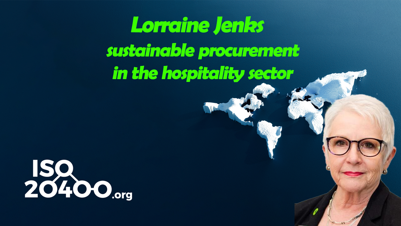 Lorraine Jenks – sustainable procurement in the hospitality sector