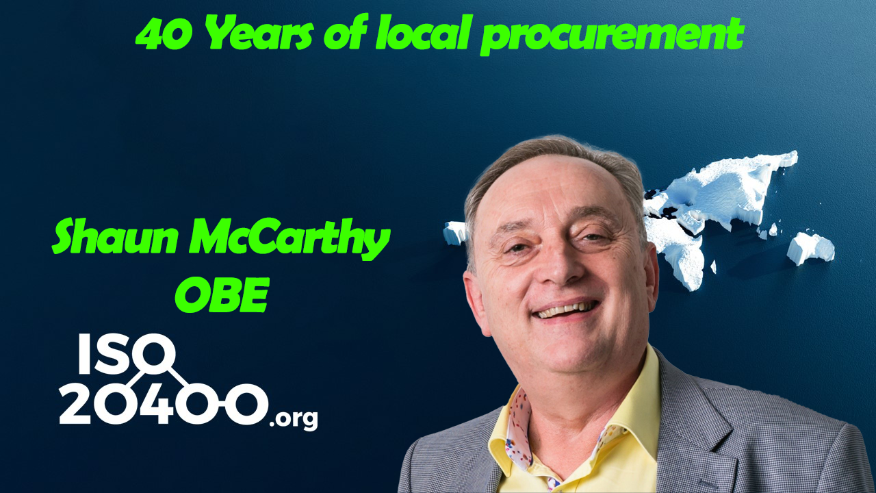 Shaun McCarthy OBE reflects on 40 years of local procurement policies – Episode 3